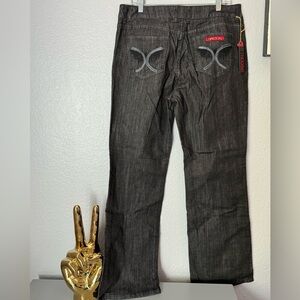 NWT Sasson Vintage Jeans!  Brand New With Tags Black Boogie Bootcut Size 14.
